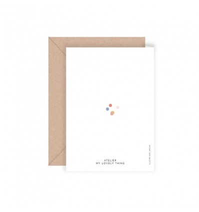 Carte double Anniversaire fille - My Lovely Thing