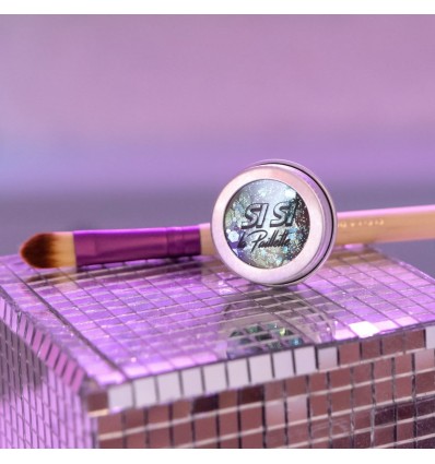 Petit pinceau de maquillage en bambou - Sisi La Paillette