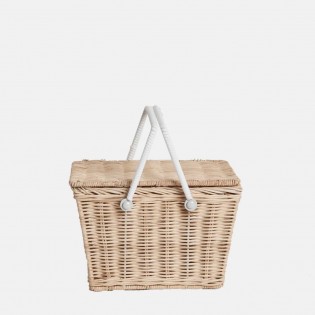 Panier pique-nique (S) PIKI paille - Olli Ella