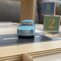 Voiture Trabant 601 bleue