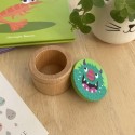 Boîte à dents de lait en bois Monstre