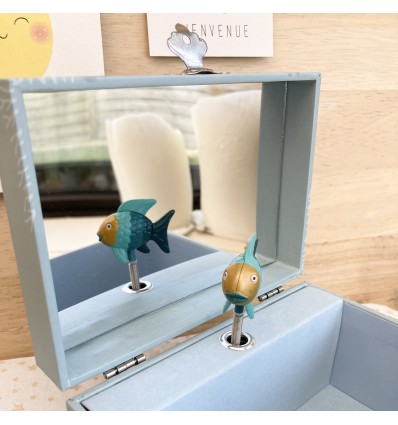 Boîte à bijoux musicale Océan - Trousselier