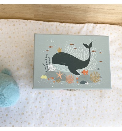 Boîte à bijoux musicale Océan - Trousselier