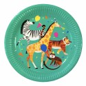 8 assiettes en carton Party Animals - Talking Tables