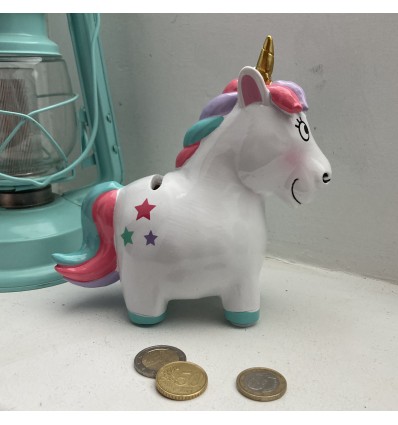 Tirelire Licorne