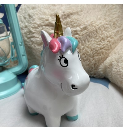Tirelire Licorne