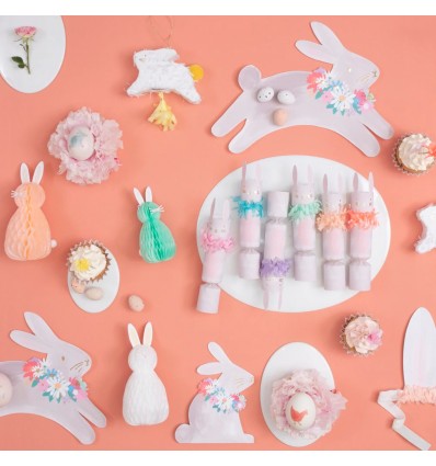 Set de 8 lapins nid d'abeille - Meri Meri