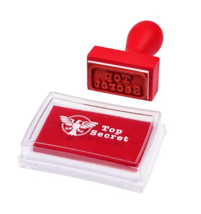 Tampon Top Secret avec encreur - Rex