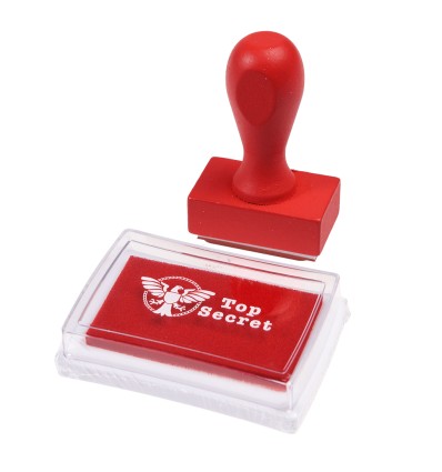 Tampon Top Secret avec encreur - Rex