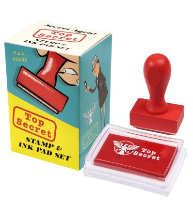 Tampon Top Secret avec encreur - Rex