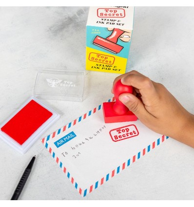 Tampon Top Secret avec encreur - Rex