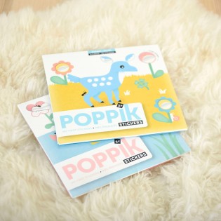 Mes premiers stickers Forêt - Poppik