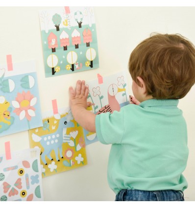 Mes premiers stickers Forêt - Poppik