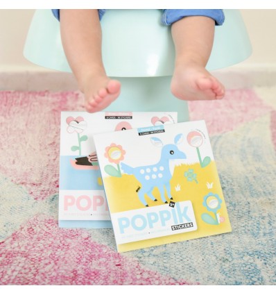 Mes premiers stickers Forêt - Poppik