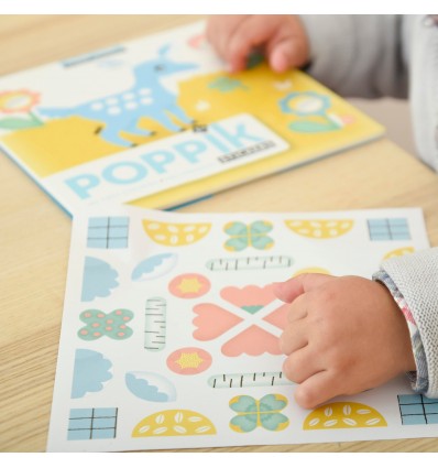 Mes premiers stickers Forêt - Poppik