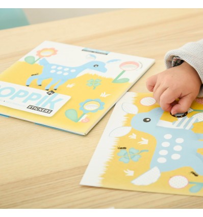 Mes premiers stickers Forêt - Poppik