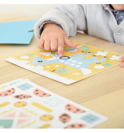 Mes premiers stickers Forêt - Poppik