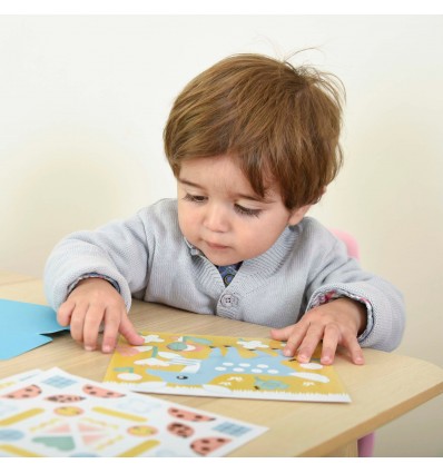 Mes premiers stickers Forêt - Poppik