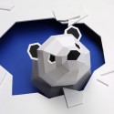 Kit de pliage papier Ours polaire blanc - Assembli