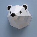 Kit de pliage papier Ours polaire blanc - Assembli