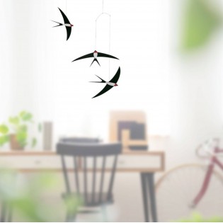 Mobile 3 hirondelles - Flensted