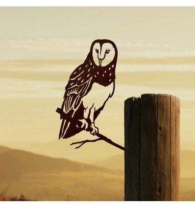 Chouette en métal - Métalbird