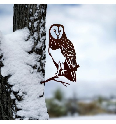 Chouette en métal - Métalbird
