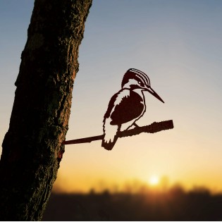 Martin Pêcheur en métal - Métalbird