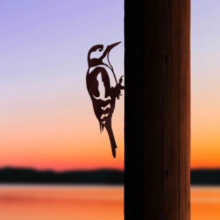 Le pic épeiche en métal - Metalbird 2