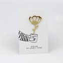 Pin's doré Fleur - My Lovely Thing