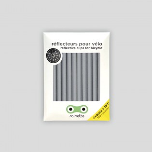 Réflecteurs pour rayons de vélo Argent - Rainette