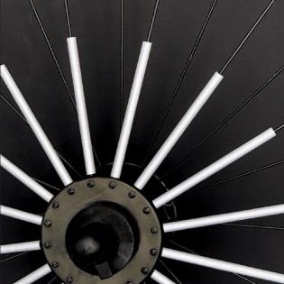 Réflecteurs pour rayons de vélo Argent - Rainette 2