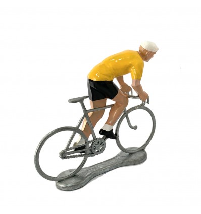 Figurine cycliste Grimpeur Maillot Jaune - Bernard & Eddy