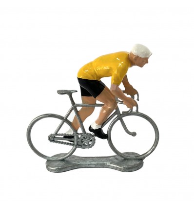 Figurine cycliste Grimpeur Maillot Jaune - Bernard & Eddy