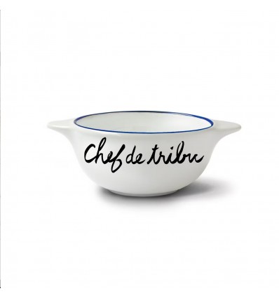 Bol breton "Chef de tribu" - Pied de Poule