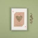 Carte à planter "I love you Papa" - La Fabrique à Sachets