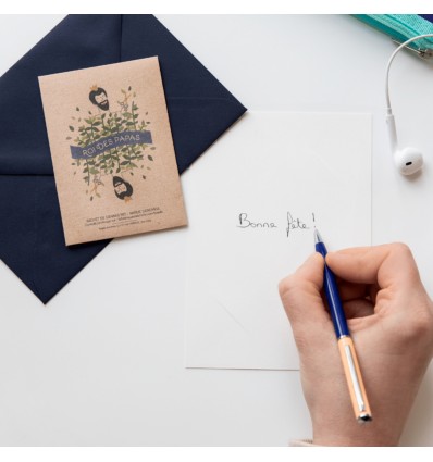 Carte à planter "Roi des papas" - la fabrique à sachets