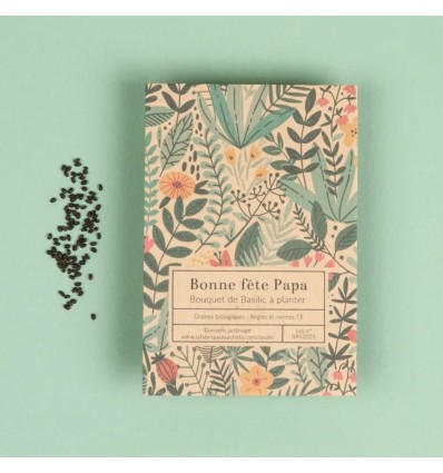 Graines à planter "Bonne fête Papa" - La Fabrique à Sachets