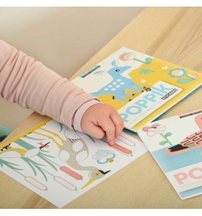 Mes premiers stickers Rivière - Poppik