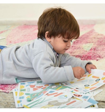 Mes premiers stickers Rivière - Poppik