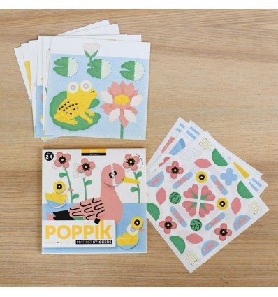 Mes premiers stickers Rivière - Poppik