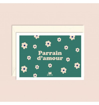 Carte parrain d'amour - Ma petite vie