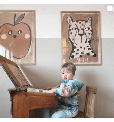 Affiche Tigre Artiste - Studio Loco