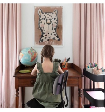 Affiche Tigre Artiste - Studio Loco