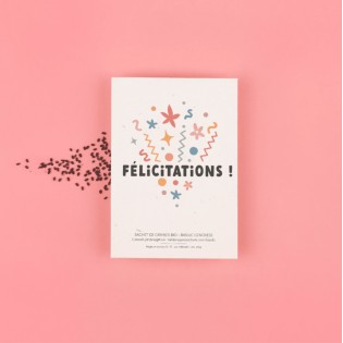 Graines à planter "Félicitations Confetti" - La Fabrique à Sachets 2