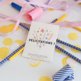 Graines à planter "Félicitations Confetti" - La Fabrique à Sachets