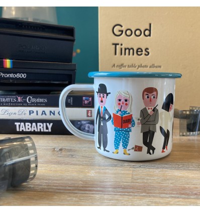 Mug émaillé Movie Lover Ingela Arrhenius - Omm Design