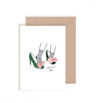 Carte double "Comme Toi" - My Lovely Thing