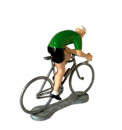 Figurine cycliste Sprinteur Maillot Vert - Bernard & Eddy