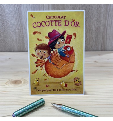 Carte "Cocotte d'Or" - Amandine Piu